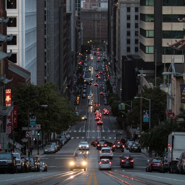 Sunset outdoors in Netherlands