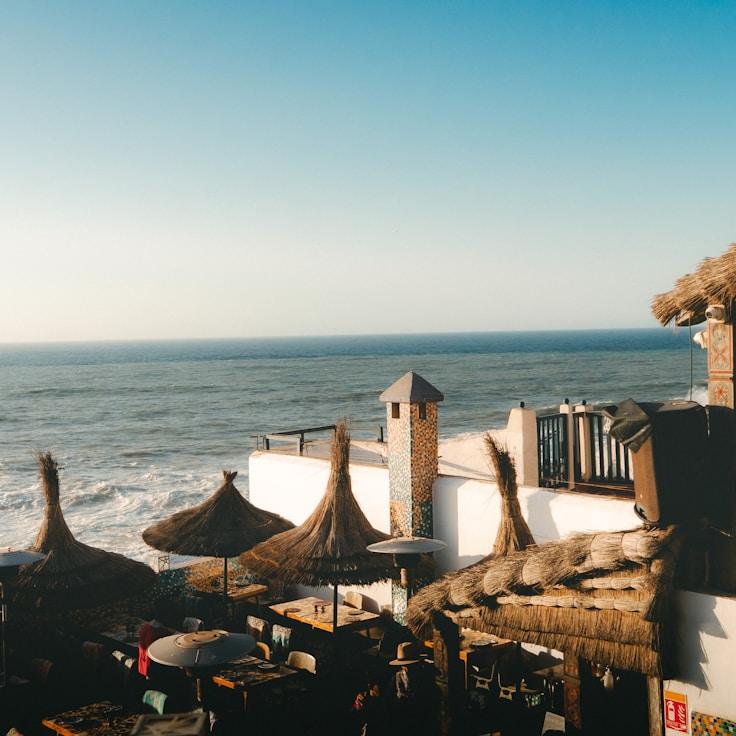 Entertainment zone at night in Netherlands